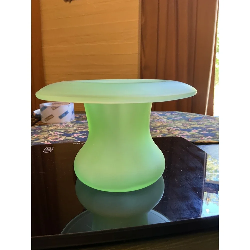 Vintage Satin Uranium Glass 4
